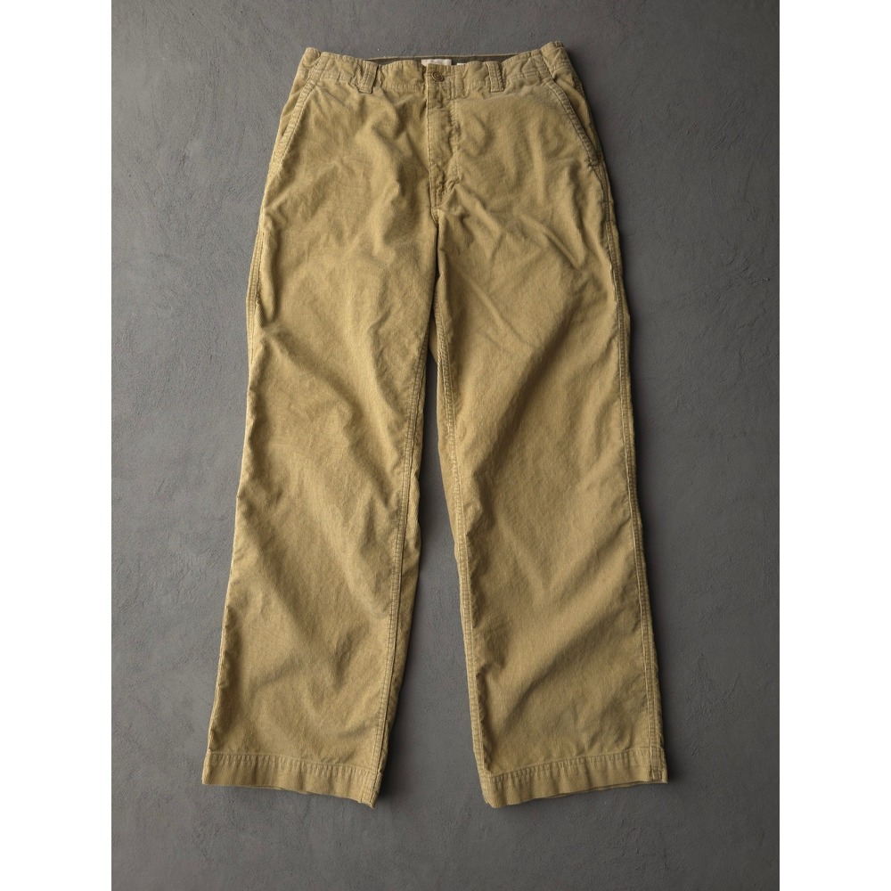 Vintage 2000s GAP Corduroy Loose Fit Pants 32x30.5 Tan Khaki Khakis